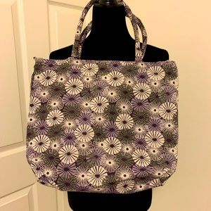 Karriage Mate large graphic floral bag/purse and matching wallet